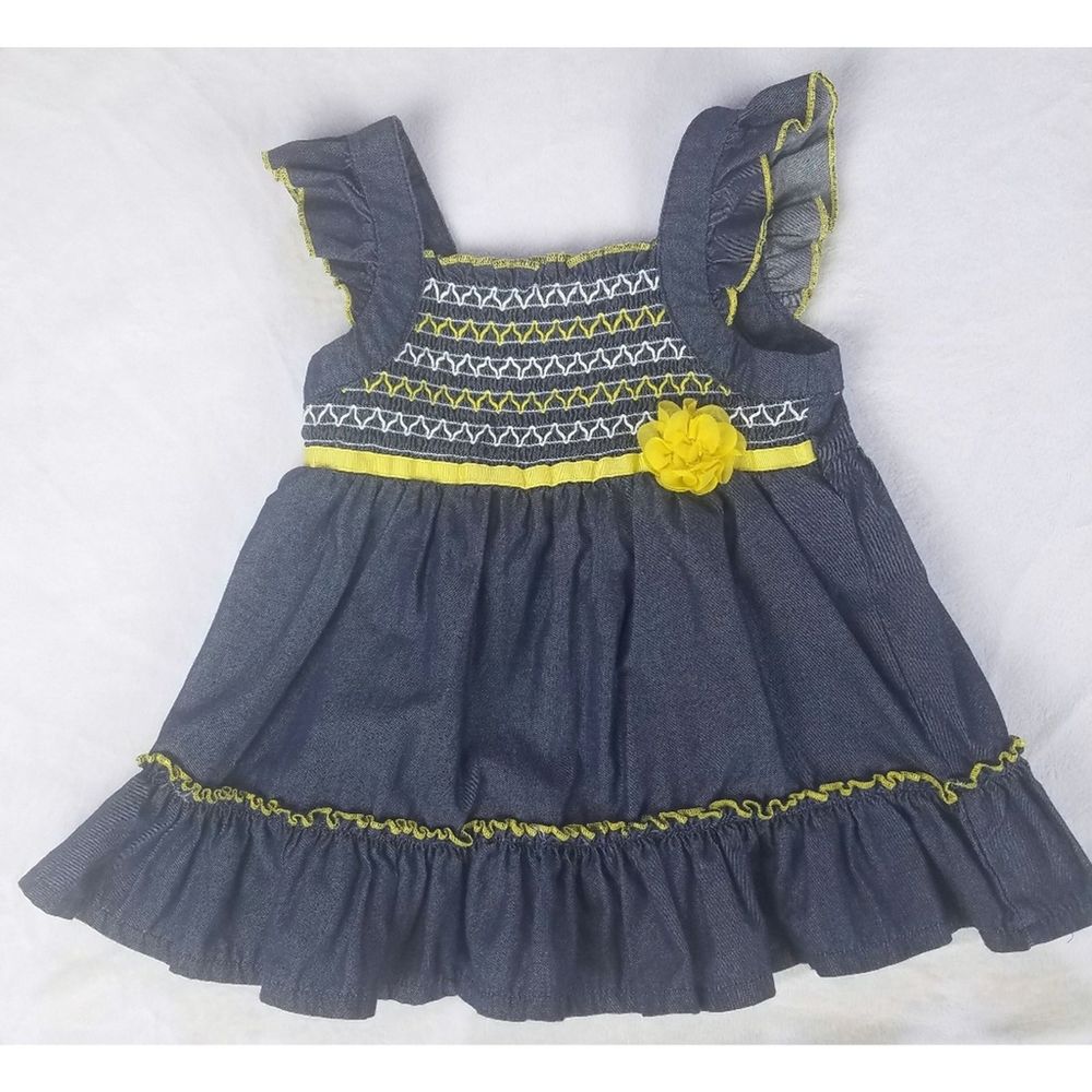 Kids Headquarters Shirred Ruffle Top sz 3T